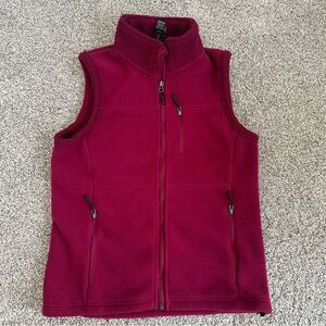 Avalanche Burgundy / Maroon Thermal Fleece Vest - Women Medium